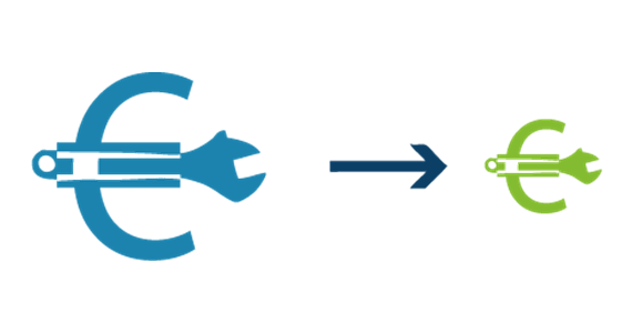 Lower maintenance costs